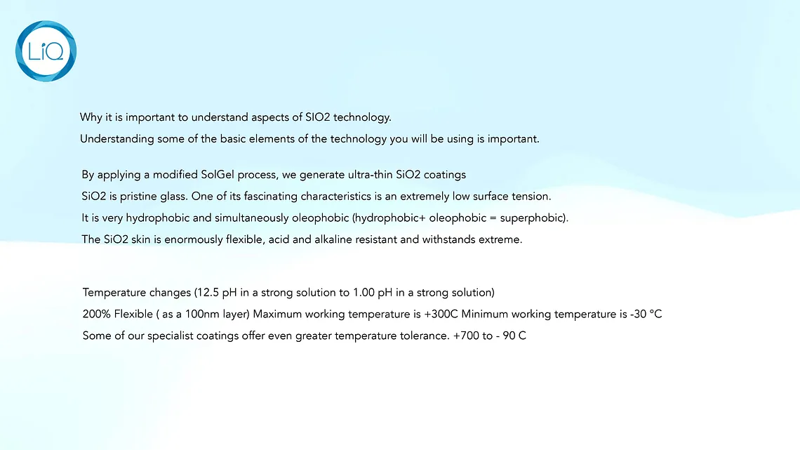 Liquid glass coatings 5